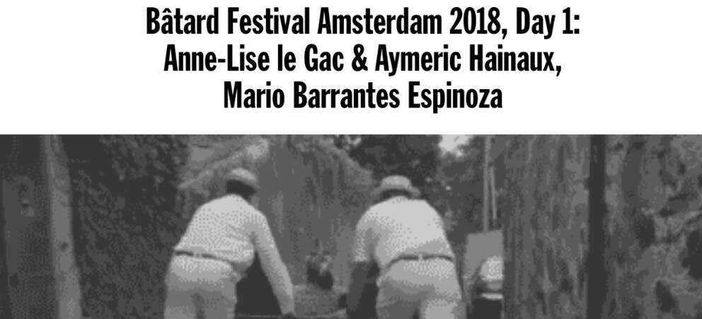 PSR Bâtard Festival Amsterdam 2018 PSR Bâtard Festival Amsterdam 2018